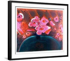 Marilyn's Flowers II-Peter Max-Framed Limited Edition