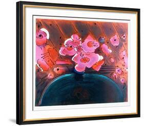 Marilyn's Flowers II-Peter Max-Framed Limited Edition