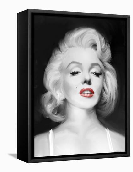Marilyn's Gaze-Jerry Michaels-Framed Stretched Canvas