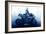 Marilyn's Ride in Blue-JJ Brando-Framed Art Print