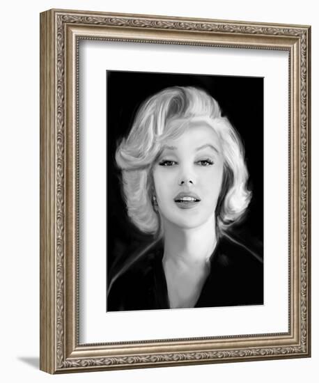 Marilyn's Whisper-Jerry Michaels-Framed Art Print