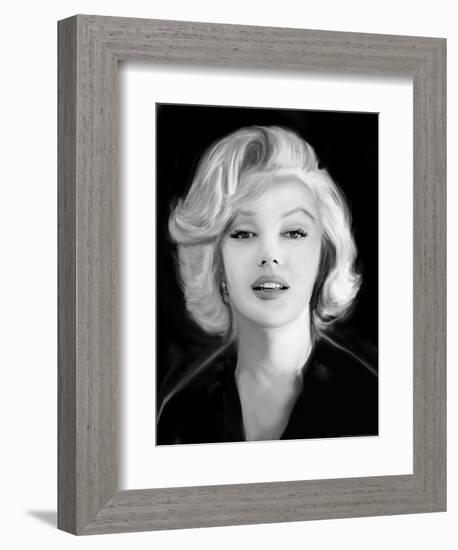 Marilyn's Whisper-Jerry Michaels-Framed Art Print