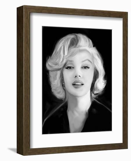 Marilyn's Whisper-Jerry Michaels-Framed Art Print