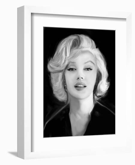 Marilyn's Whisper-Jerry Michaels-Framed Art Print