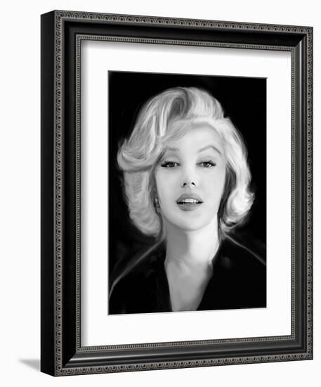 Marilyn's Whisper-Jerry Michaels-Framed Art Print