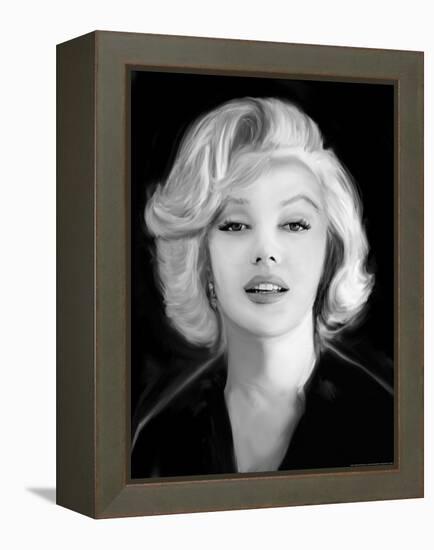 Marilyn's Whisper-Jerry Michaels-Framed Stretched Canvas