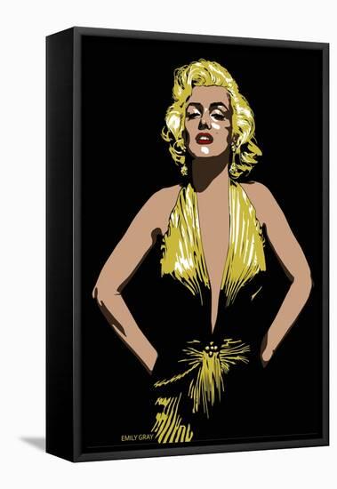 Marilyn - Some Like it Hot-Emily Gray-Framed Premier Image Canvas