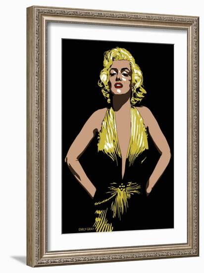 Marilyn - Some Like it Hot-Emily Gray-Framed Giclee Print