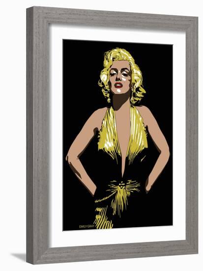 Marilyn - Some Like it Hot-Emily Gray-Framed Giclee Print