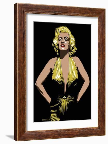 Marilyn - Some Like it Hot-Emily Gray-Framed Giclee Print