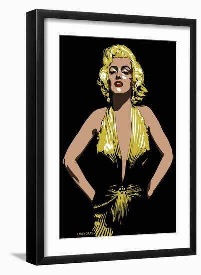 Marilyn - Some Like it Hot-Emily Gray-Framed Giclee Print