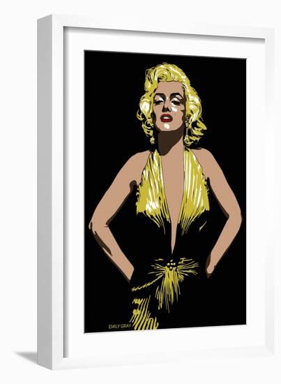 Marilyn - Some Like it Hot-Emily Gray-Framed Giclee Print