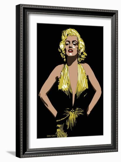 Marilyn - Some Like it Hot-Emily Gray-Framed Giclee Print