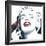 Marilyn Study with Flower-Irene Celic-Framed Art Print