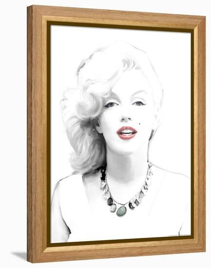 Marilyn Summer-Jerry Michaels-Framed Stretched Canvas
