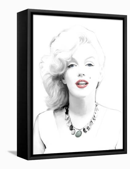 Marilyn Summer-Jerry Michaels-Framed Stretched Canvas