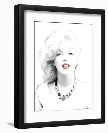 Marilyn Summer-Jerry Michaels-Framed Art Print