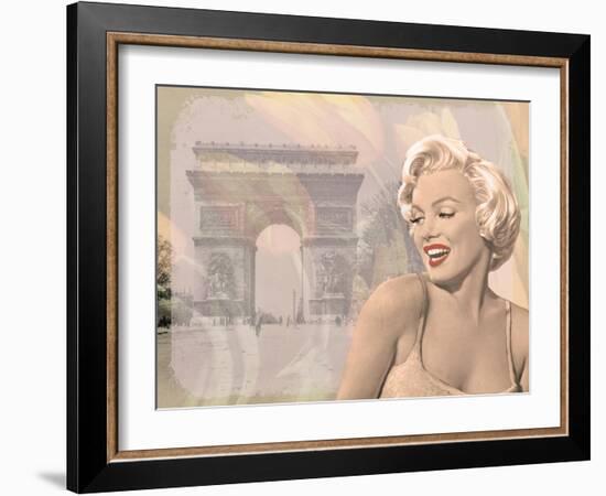 Marilyn Triomphe-Chris Consani-Framed Art Print