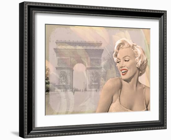 Marilyn Triomphe-Chris Consani-Framed Art Print