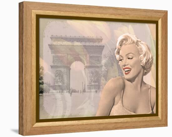 Marilyn Triomphe-Chris Consani-Framed Stretched Canvas