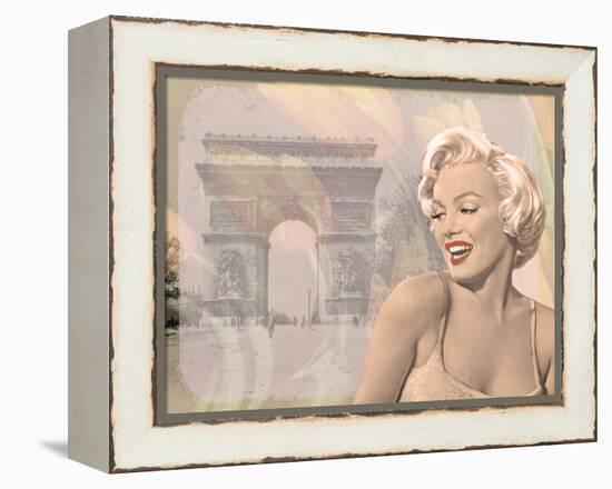 Marilyn Triomphe-Chris Consani-Framed Stretched Canvas