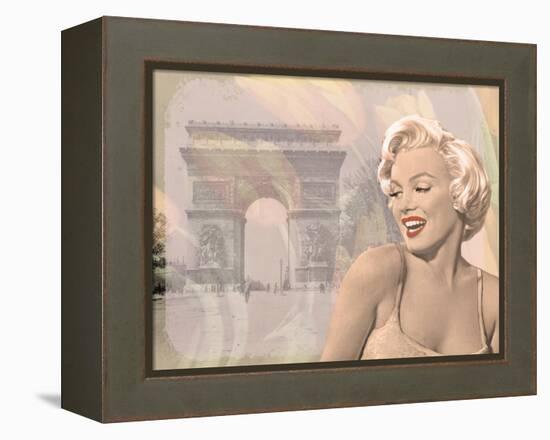 Marilyn Triomphe-Chris Consani-Framed Stretched Canvas