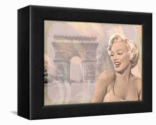 Marilyn Triomphe-Chris Consani-Framed Stretched Canvas