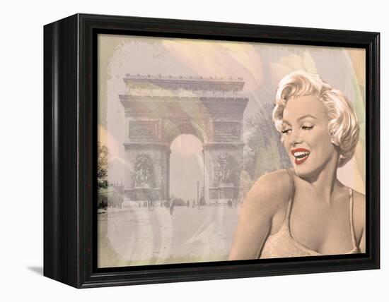 Marilyn Triomphe-Chris Consani-Framed Stretched Canvas