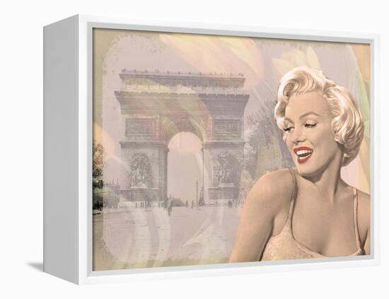 Marilyn Triomphe-Chris Consani-Framed Stretched Canvas
