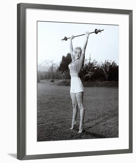 Marilyn Workin' It-null-Framed Art Print