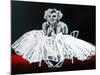 Marilyn-Abstract Graffiti-Mounted Premium Giclee Print