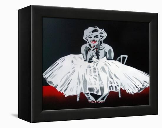 Marilyn-Abstract Graffiti-Framed Premier Image Canvas