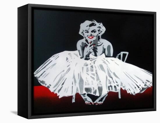 Marilyn-Abstract Graffiti-Framed Premier Image Canvas