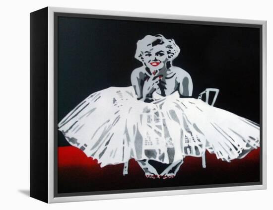 Marilyn-Abstract Graffiti-Framed Premier Image Canvas