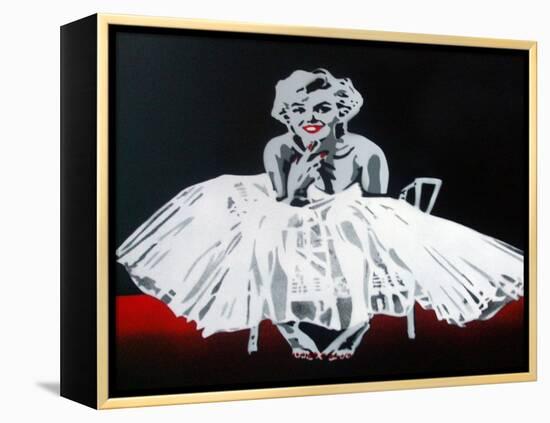 Marilyn-Abstract Graffiti-Framed Premier Image Canvas