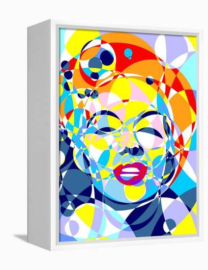 Marilyn-Cristian Mielu-Framed Stretched Canvas