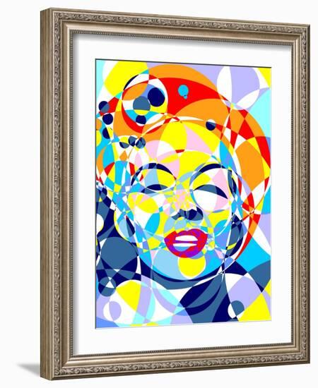 Marilyn-Cristian Mielu-Framed Art Print