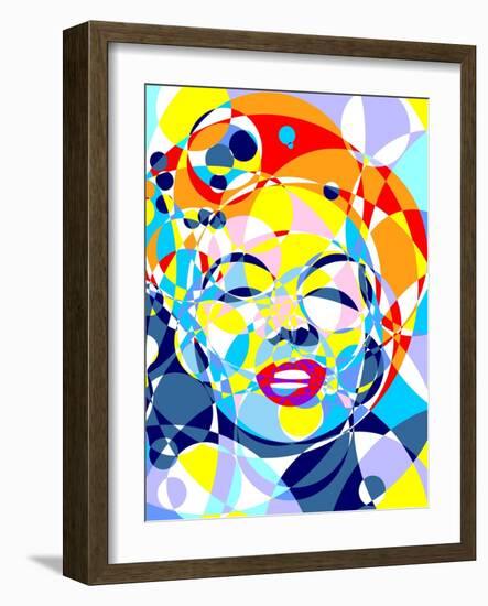 Marilyn-Cristian Mielu-Framed Art Print