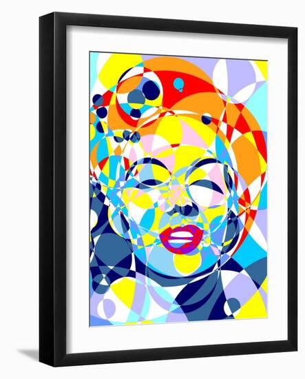 Marilyn-Cristian Mielu-Framed Art Print