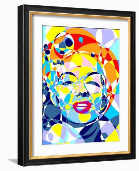 Marilyn-Cristian Mielu-Framed Art Print