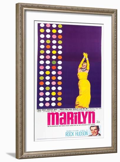 MARILYN-null-Framed Art Print