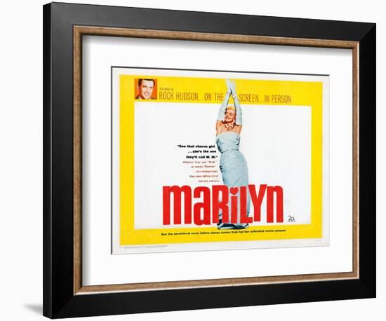 Marilyn-null-Framed Art Print