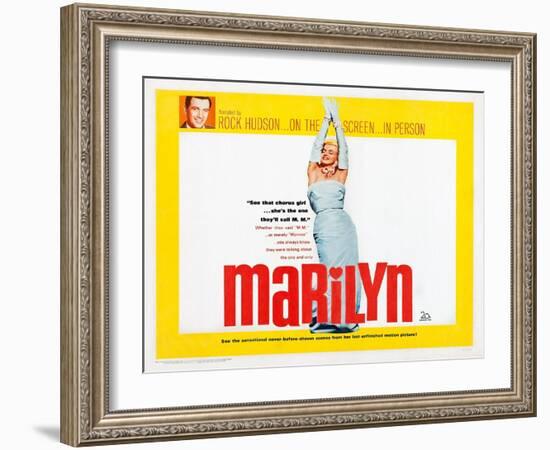 Marilyn-null-Framed Art Print