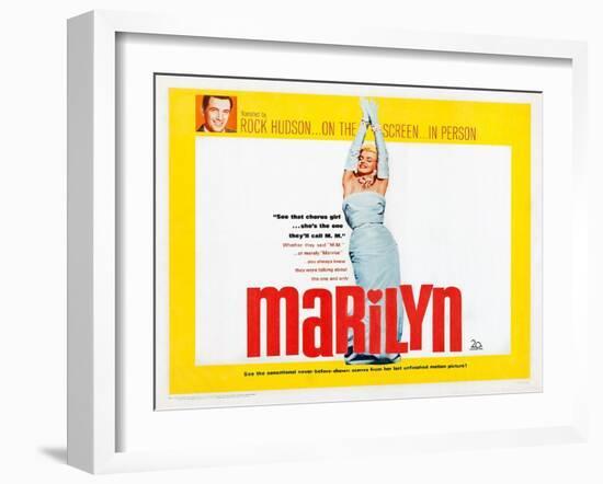 Marilyn-null-Framed Art Print