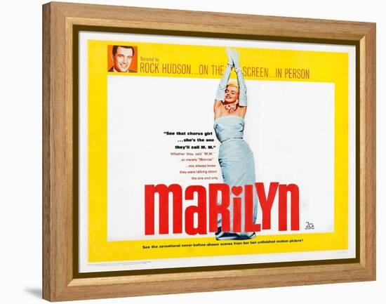 Marilyn-null-Framed Stretched Canvas