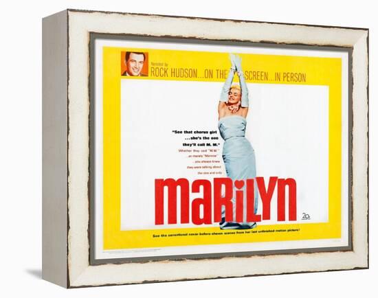 Marilyn-null-Framed Stretched Canvas