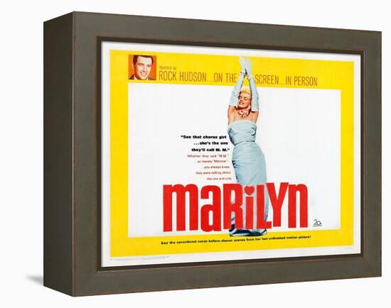 Marilyn-null-Framed Stretched Canvas