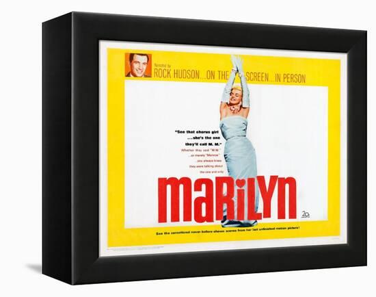 Marilyn-null-Framed Stretched Canvas