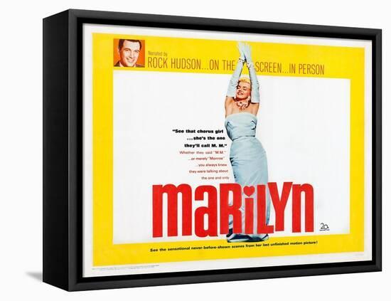 Marilyn-null-Framed Stretched Canvas
