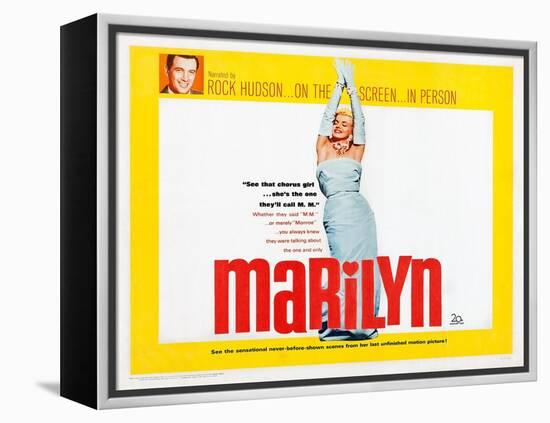 Marilyn-null-Framed Stretched Canvas